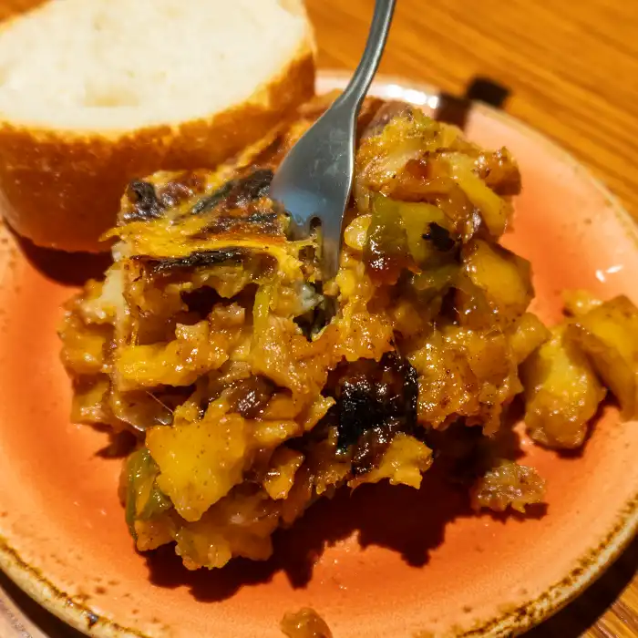 Pincho de tortilla del Bar Antonio en San Sebastián